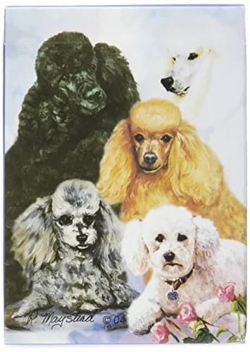 Best Nest Wellness Best Friends Playing Cards - Ruth Maystead Poodle | Standard Poker Size 3.5x2.5" thumbnail 1