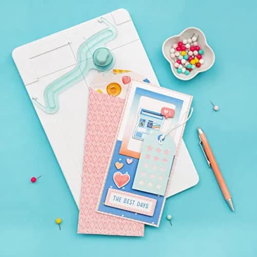 We R Memory Keepers Slimline Card Punch Board | Creates Envelopes for Handmade Cards thumbnail 5