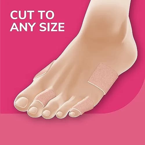 Dr. Scholl's Moleskin Padding Roll, Flexible Cushioning, 24" x 4 5/8" | Soft Cotton Padding for Foot Pain Relief thumbnail 5