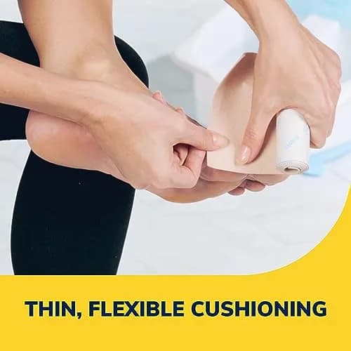 Dr. Scholl's Moleskin Padding Roll, Flexible Cushioning, 24" x 4 5/8" | Soft Cotton Padding for Foot Pain Relief thumbnail 3