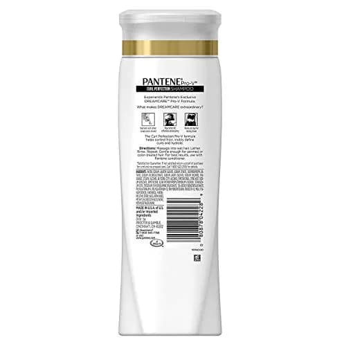 Pantene Pro-V Curly Perfection Moisturizing Shampoo 12.6 oz | Defines curls & controls frizz thumbnail 2