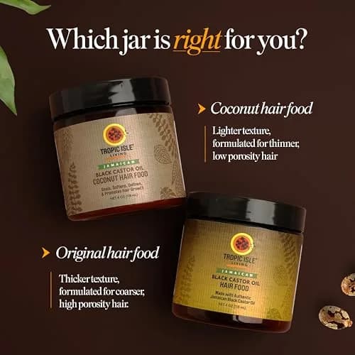 Tropic Isle Living Jamaican Black Castor Oil Coconut Hair Food 4 oz | Seals, Softens, Defines & Promotes Hair Growth thumbnail 6