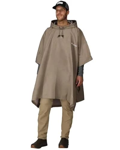 FROGG TOGGS Ultra-Lite2 Reusable Waterproof Breathable Poncho | Packable Hooded Rain Gear thumbnail 1