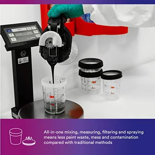 3M PPS Original Series Paint Spray Gun Cup Lids and Liners Kit, 16312 | Versatile, Less Waste, 13.5oz thumbnail 6