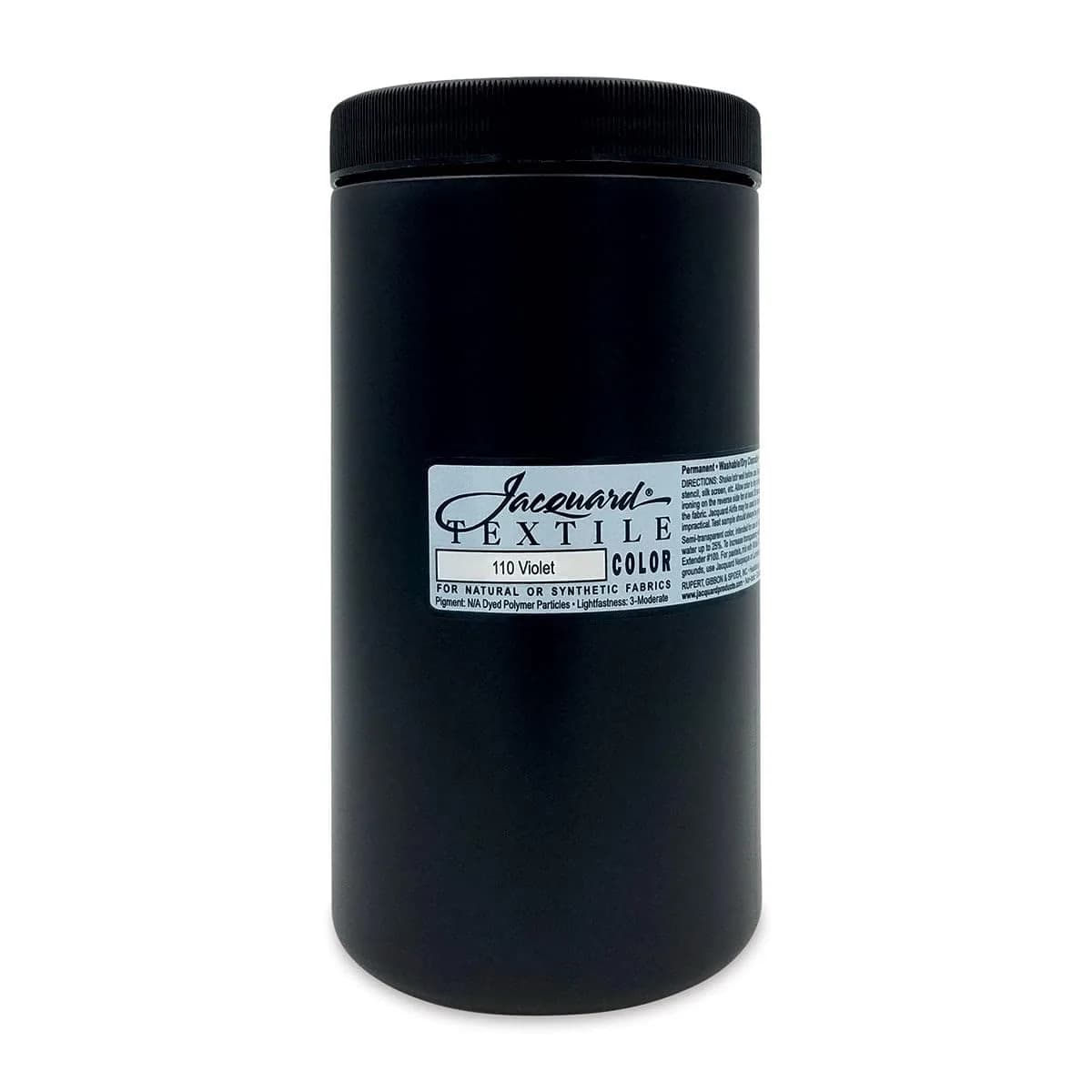 Jacquard Textile Color Violet 32 Oz Jar | Permanent Fabric Paint for Clothes, Upholstery, Shoes - main product image