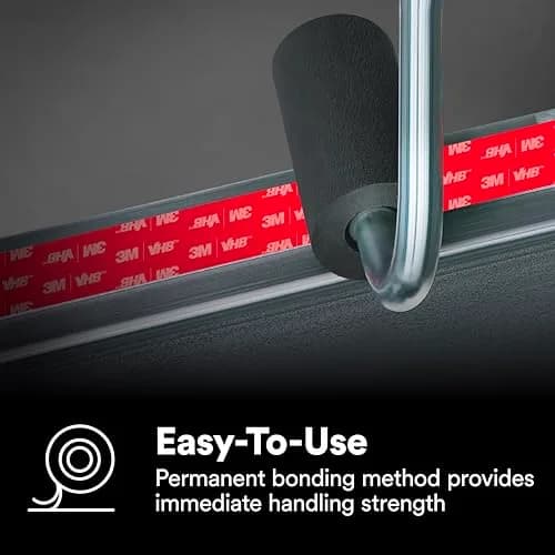 3M VHB 4910 Mounting Tape, Clear Acrylic Foam, 0.5 in x 5 yd (15.24 cm x 4.57 m) | Permanent Bonding, UL746C Listed thumbnail 6