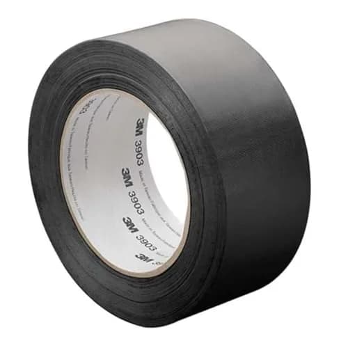 3M Vinyl Duct Tape Roll - 4 in. x 150 ft. Black | Moisture & Chemical Resistant, UL723 Rated thumbnail 1