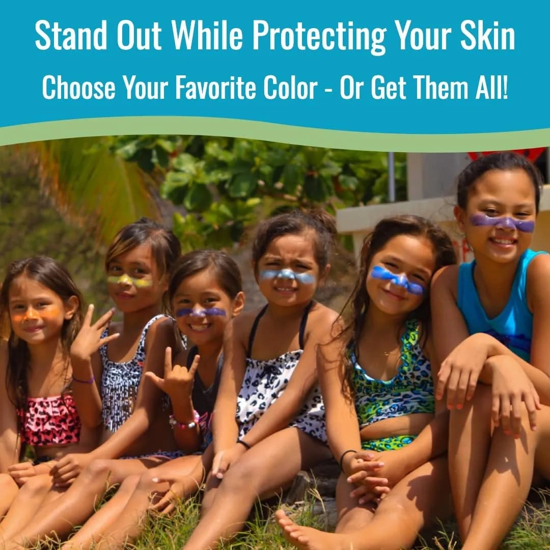 Zinka Colored Zinc Oxide Sunblock Stick SPF 30 Black | High Zinc Formula for Nose and Face, Water & Sweat Resistant - view 9