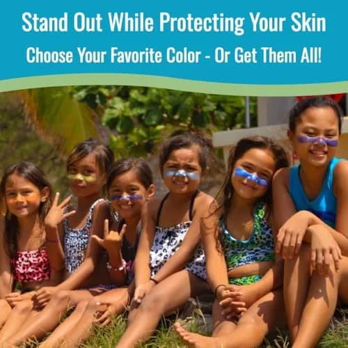 Zinka Colored Zinc Oxide Sunblock Stick SPF 30 Black | High Zinc Formula for Nose and Face, Water & Sweat Resistant thumbnail 9