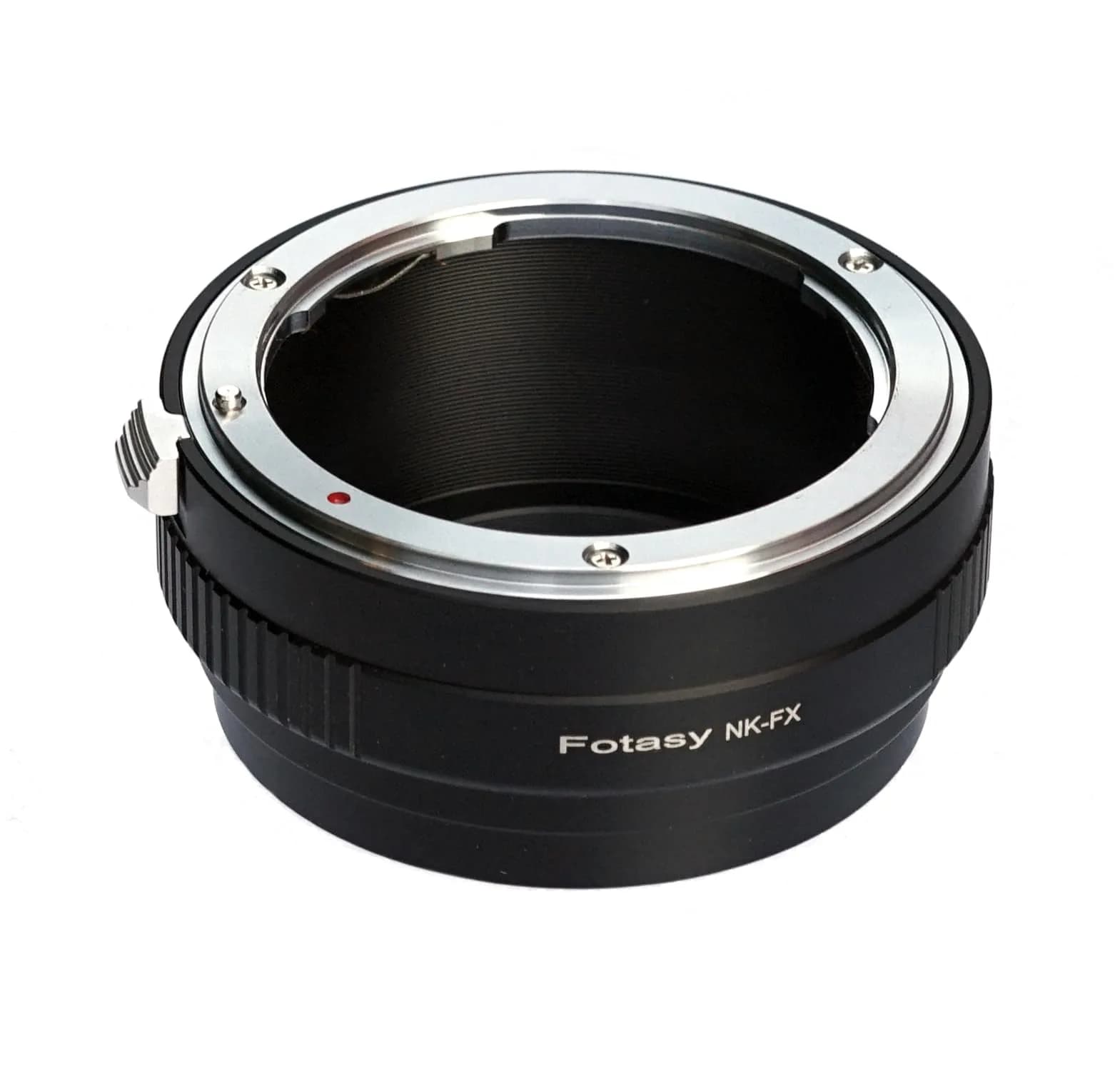 Fotasy Copper Nikon F Mount Lens to Fujifilm X Mount Adapter | Manual Focus for X-Pro1 X-T4 — Black