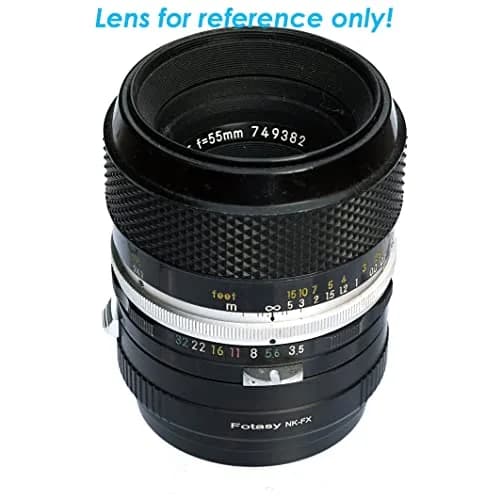 Fotasy Copper Nikon F Mount Lens to Fujifilm X Mount Adapter | Manual Focus for X-Pro1 X-T4 thumbnail 6