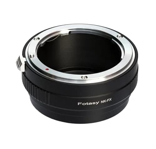 Fotasy Copper Nikon F Mount Lens to Fujifilm X Mount Adapter | Manual Focus for X-Pro1 X-T4 thumbnail 1