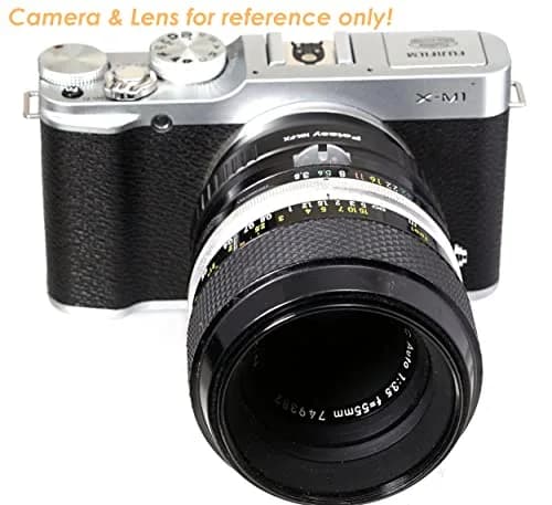 Fotasy Copper Nikon F Mount Lens to Fujifilm X Mount Adapter | Manual Focus for X-Pro1 X-T4 thumbnail 7