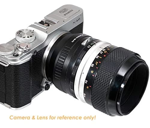 Fotasy Copper Nikon F Mount Lens to Fujifilm X Mount Adapter | Manual Focus for X-Pro1 X-T4 thumbnail 8