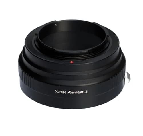 Fotasy Copper Nikon F Mount Lens to Fujifilm X Mount Adapter | Manual Focus for X-Pro1 X-T4 thumbnail 2