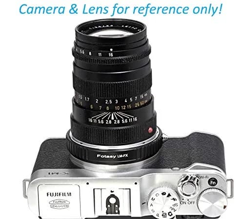 Fotasy Copper Leica M Lens to Fuji X Adapter, Leica M Mount to X-Mount Adapter, Compatible with Fujifilm X-Pro1 X-Pro2 X-E1 X-E2 X-E3 X-A5 X-M1 X-T1 X-T2 X-T3 X-T10 X-T20 X-T30 X-H1 thumbnail 5
