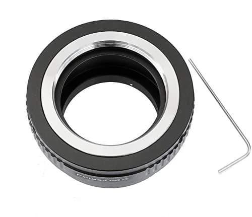 Fotasy M42 Lens to Fuji X Adapter | Manual Focus, Copper Mount, Infinity Focus Guarantee thumbnail 2