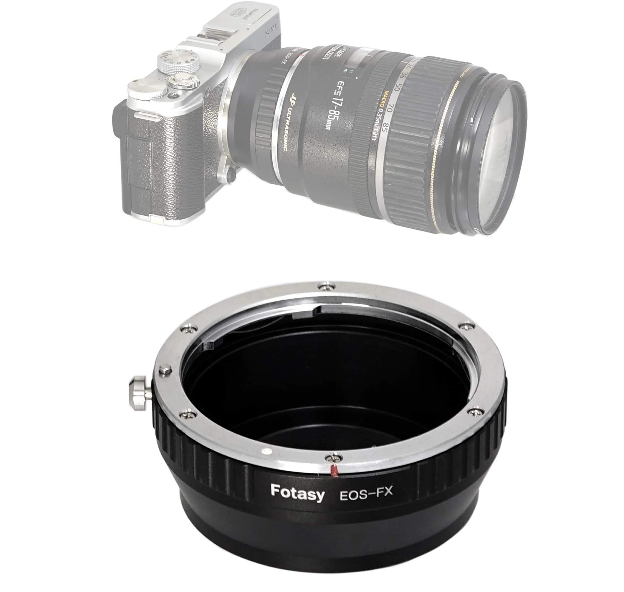 Fotasy Manual EF/EF-S Lens to Fujifilm X Mount Adapter | Infinity Focus Guaranteed - main product image