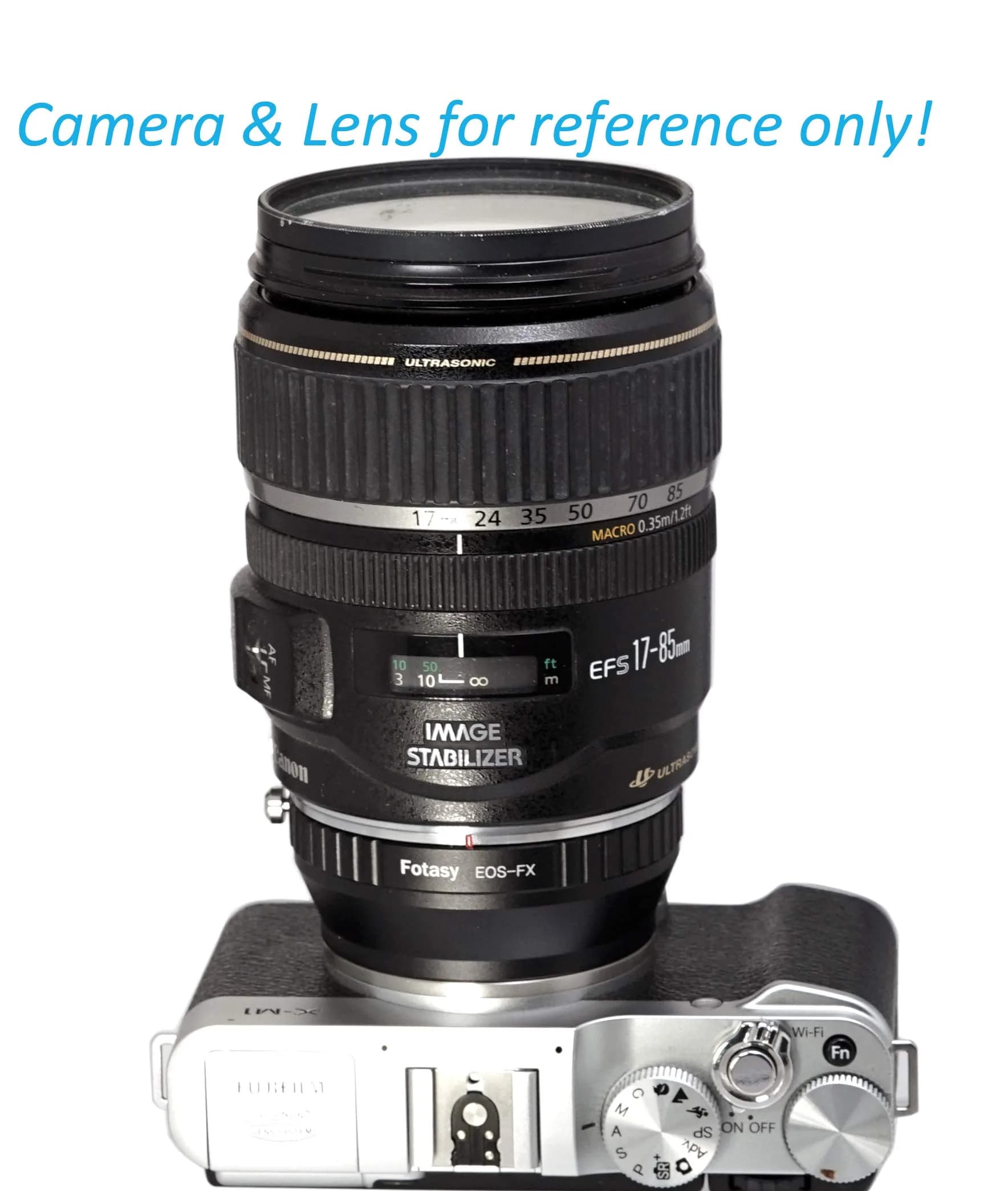 Fotasy Manual EF/EF-S Lens to Fujifilm X Mount Adapter | Infinity Focus Guaranteed - view 5