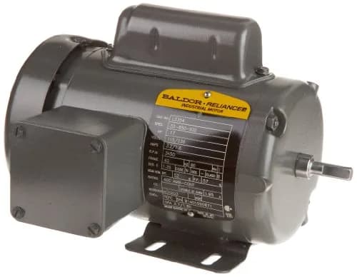 Baldor L3354 General Purpose AC Motor 230V | 17/100Hp, 3450rpm, TEFC Enclosure, Single Phase, Alloy Steel thumbnail 1