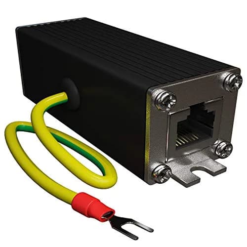 Tupavco Ethernet Surge Protector - Gigabit & PoE++ Compatible | Deep Network Protection thumbnail 3