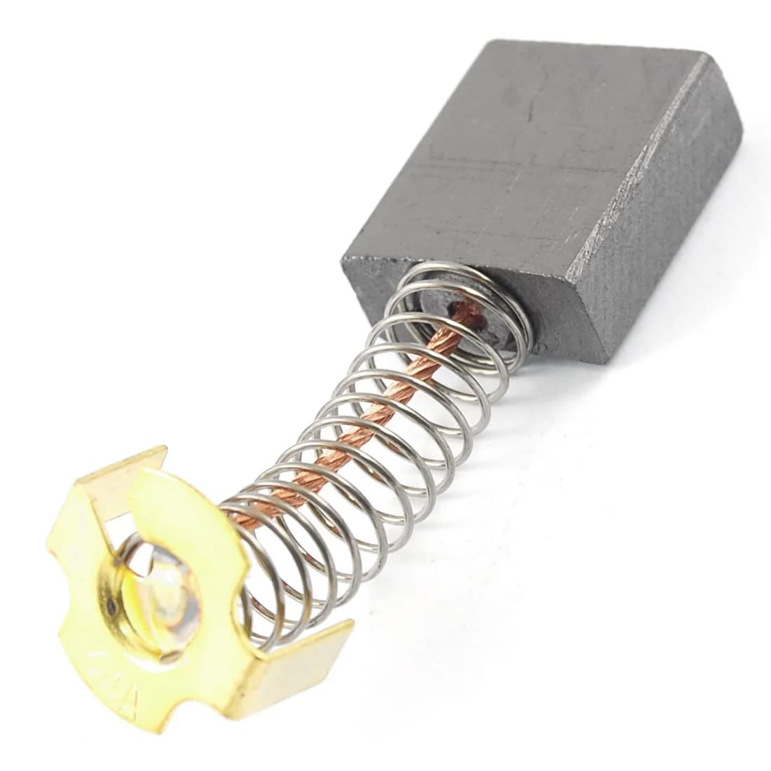 uxcell Replacement 21mm x 18mm x 8mm DC Electric Motor Carbon Brush | Power Tool Part — Black & Gold Tone