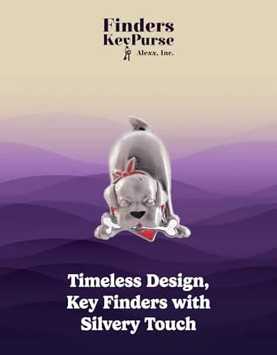 Finders Key Purse Fido Key Finder | Stylish Stainless Steel Keychain for Women thumbnail 4