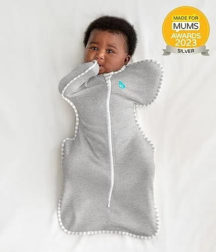 Love to Dream Swaddle UP Baby Sleep Sack | 1.0 TOG, 156 g (0.34 lbs), Gray thumbnail 3