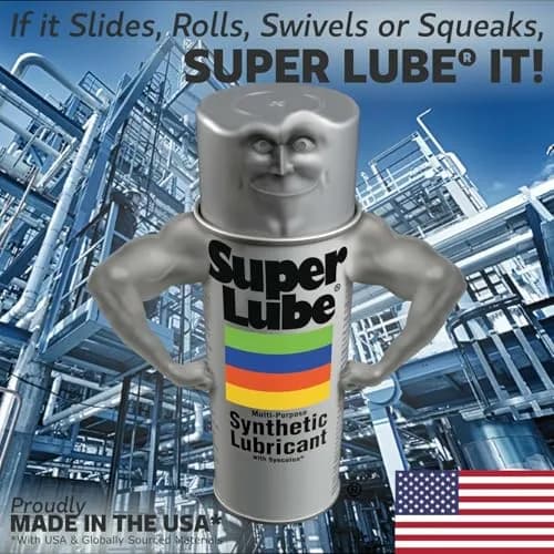 Super Lube 92003 Silicone Lubricating Grease with PTFE, 3 oz (85 g) Tube | Industrial & Automotive Machine Lubricant thumbnail 6