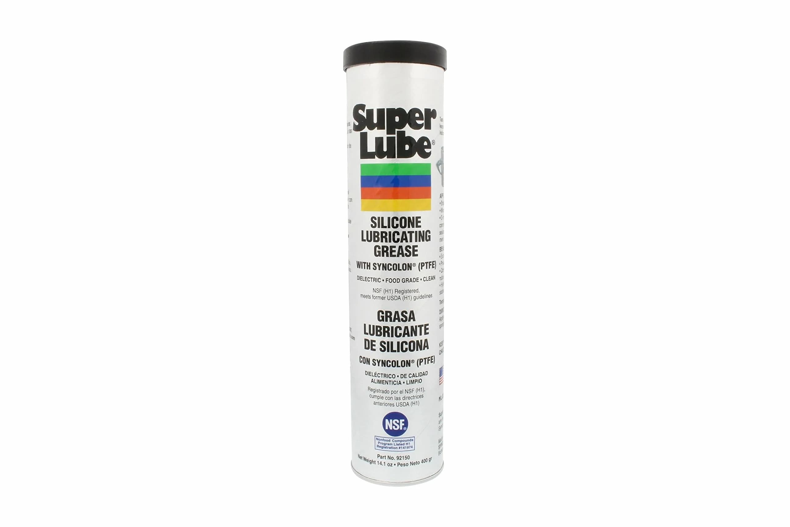 Super Lube Silicone Lubricating Grease 400g (14.1 Oz) | Waterproof, Food-Grade, Rust Protection - main product image