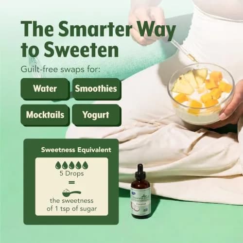 SweetLeaf Stevia Drops Liquid Sweetener, Coconut 2 Fl Oz | Zero Calorie, Natural Flavors thumbnail 6