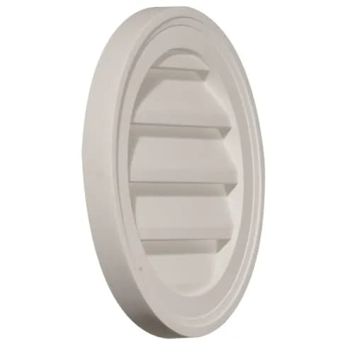 Ekena Millwork 16" Round Gable Vent Louver, 40.64cm (16") OD | Decorative Non-Functional Urethane thumbnail 2