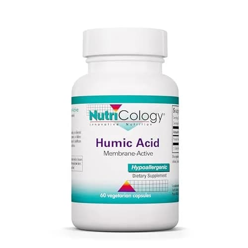 Allergy Research Group Humic Acid 750 mg Capsules | Immune & Detox Support, Hypoallergenic (60 Count) thumbnail 1