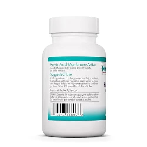 Allergy Research Group Humic Acid 750 mg Capsules | Immune & Detox Support, Hypoallergenic (60 Count) thumbnail 4