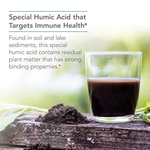 Allergy Research Group Humic Acid 750 mg Capsules | Immune & Detox Support, Hypoallergenic (60 Count) thumbnail 3