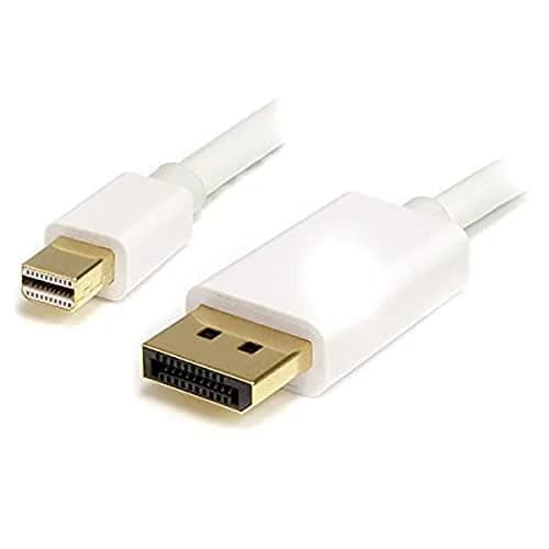 StarTech 3ft Mini DisplayPort to DisplayPort 1.2 Cable (MDP2DPMM1MW) | 4K Support, MST, Audio, Lifetime Warranty thumbnail 1