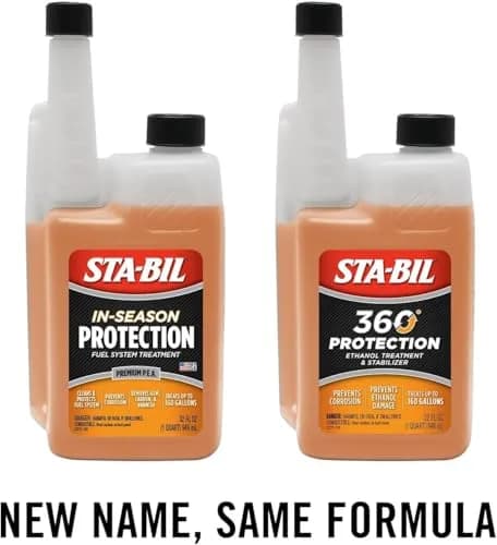 STA-BIL In-Season Fuel System Treatment & Injector Cleaner 32 oz (946ml) 6-Pack | Cleans Fuel System, Boosts MPG, Prevents Corrosion thumbnail 8