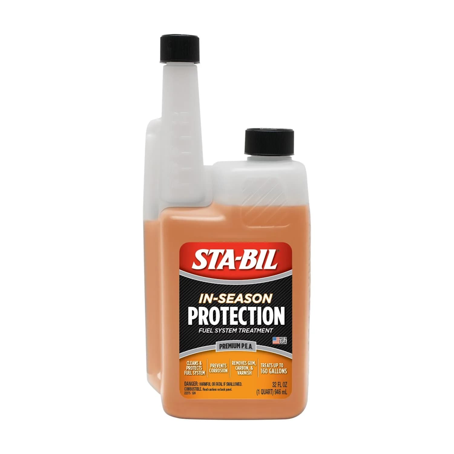 STA-BIL 360 Protection Fuel System Treatment & Injector Cleaner 118ml (4 Fl Oz) | Cleans Injectors, Prevents Corrosion — 32 Fl Oz
