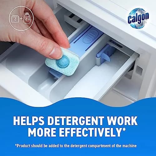Calgon 4-in-1 Washing Machine Cleaner Tablets 75 Count | Deep Limescale & Odor Removal thumbnail 4