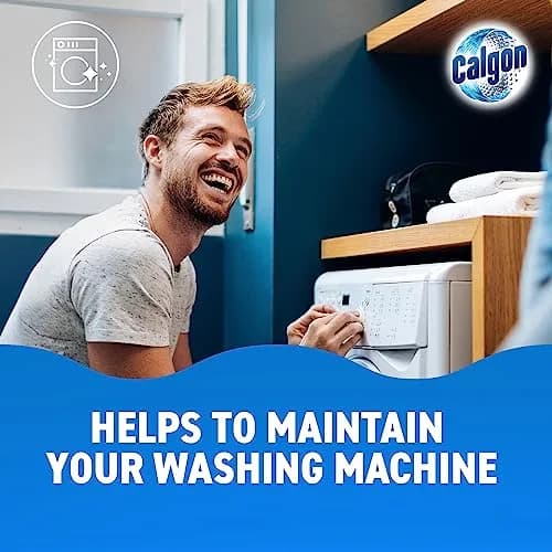 Calgon 4-in-1 Washing Machine Cleaner Tablets 75 Count | Deep Limescale & Odor Removal thumbnail 5