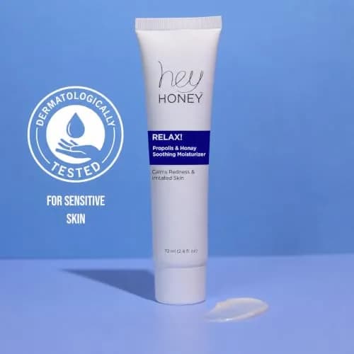 Hey Honey Relax Rosacea Relief Cream 71ml (2.4 Oz) | Calming Face Moisturizer for Redness & Irritation thumbnail 3