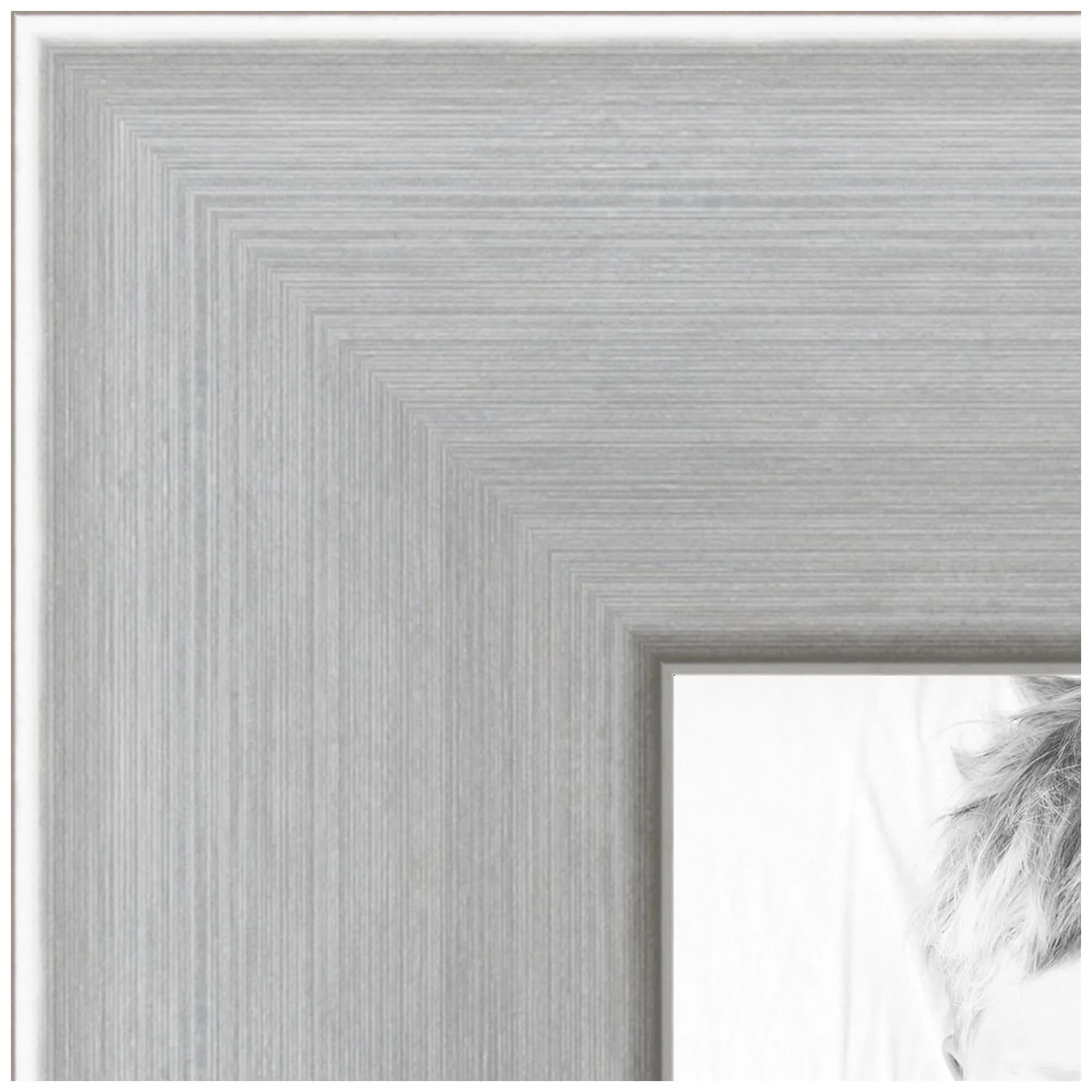 ArtToFrames Silver Picture Frame 15x23 Inch (38.1 x 58.4 cm) | Modern Stainless Steel Wall & Tabletop Display - view 4