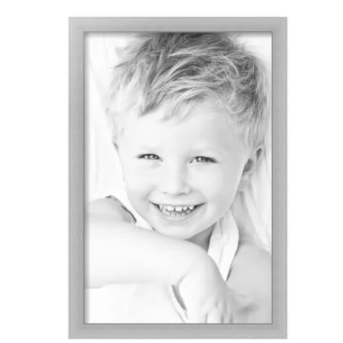 ArtToFrames Silver Picture Frame 15x23 Inch (38.1 x 58.4 cm) | Modern Stainless Steel Wall & Tabletop Display thumbnail 3