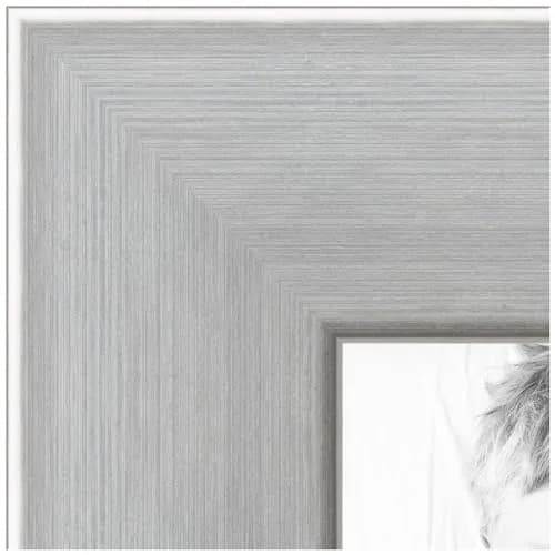 ArtToFrames Silver Picture Frame 15x23 Inch (38.1 x 58.4 cm) | Modern Stainless Steel Wall & Tabletop Display thumbnail 4