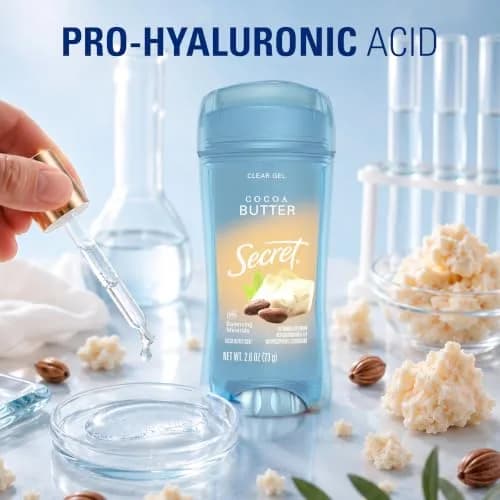 Secret Fresh Clear Gel Antiperspirant Deodorant for Women, 73.7ml (2.6 oz) | 72-Hour Odor Protection with pH Balancing Minerals thumbnail 6