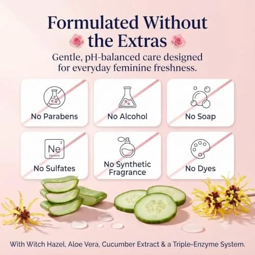 LUVENA Feminine Hygiene Wipes for Women, 75 Count (25 Count x 3 Pouches) | pH-Balanced, Dermatologist Tested thumbnail 6