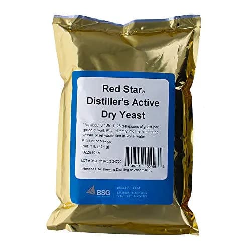 Red Star Distiller's Active Dry Yeast 454 g (1 lb) | High Alcohol Yield for Grain Mash Fermentation thumbnail 7