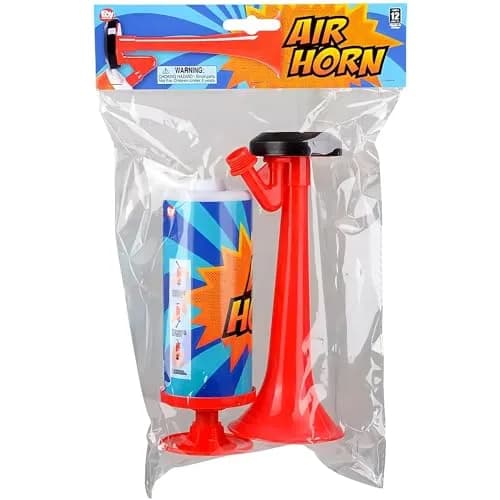 Rhode Island Novelty Super Blast Hand Pump Air Horn | Never Runs Out, 7 inches, Assorted Colors thumbnail 4