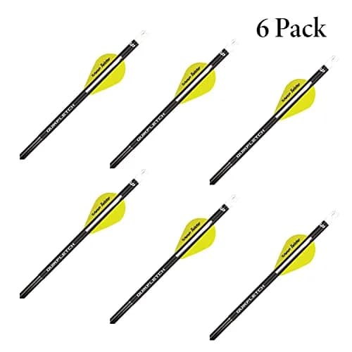 New Archery Products Quikfletch Twister 2" 3-Vane Fletching 6-Pack | Easy Arrow Building for Indian Archers thumbnail 2
