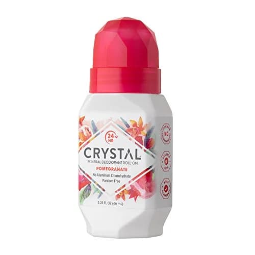 Crystal Mineral Deodorant Roll-On, Pomegranate | 24h Odor Protection, Vegan & Aluminum-Free thumbnail 3